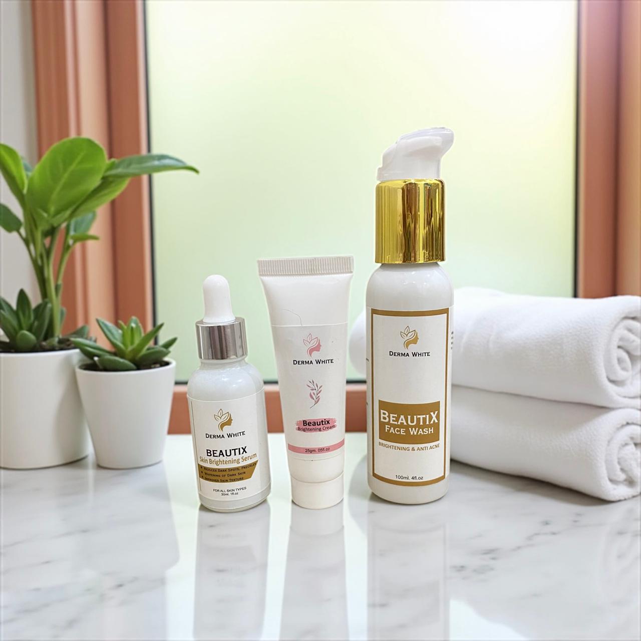 Derma White Beautix Brightening &Anti-Acne Skincare Set